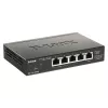D-Link 5-porttinen Gigabit PoE Smart Managed -kytkin 1 PD-portilla