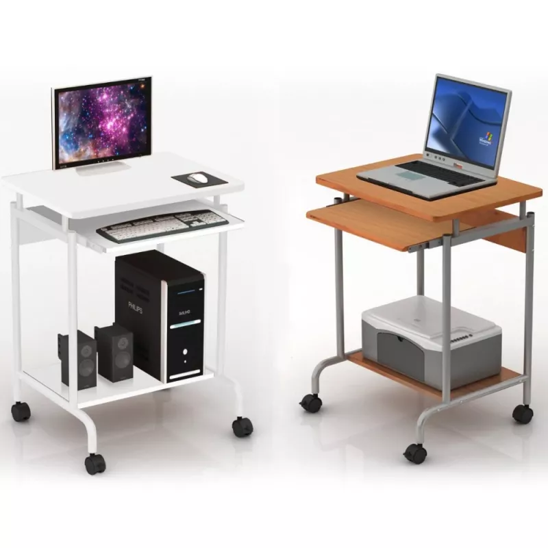 Techly ICA-TB S005W tietokonepöytä valkoinen