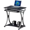 Techly Compact Desk PC:lle irrotettavalla näppäimistölaatikolla, musta grafiitti ICA-TB 328BK