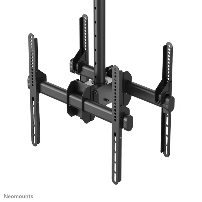 Neomounts NM-C440DBLACK kaksoisnäytön/TV:n kattoteline 32-60 tuumaa - h 56-91 cm