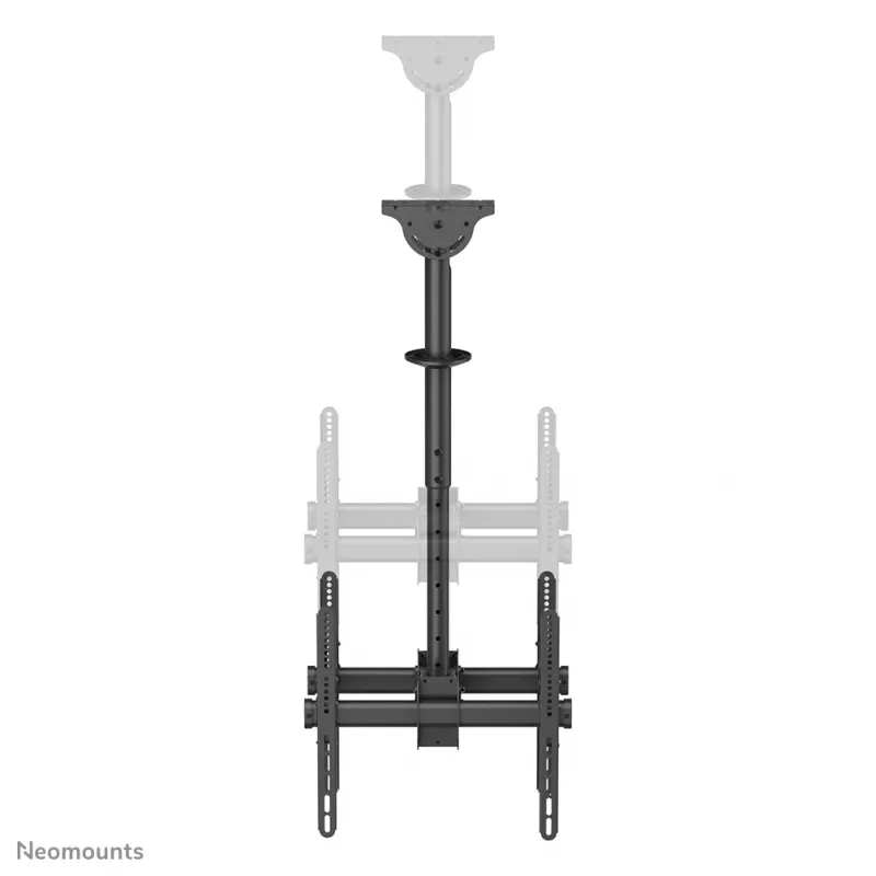 Neomounts NM-C440DBLACK kaksoisnäytön/TV:n kattoteline 32-60 tuumaa - h 56-91 cm