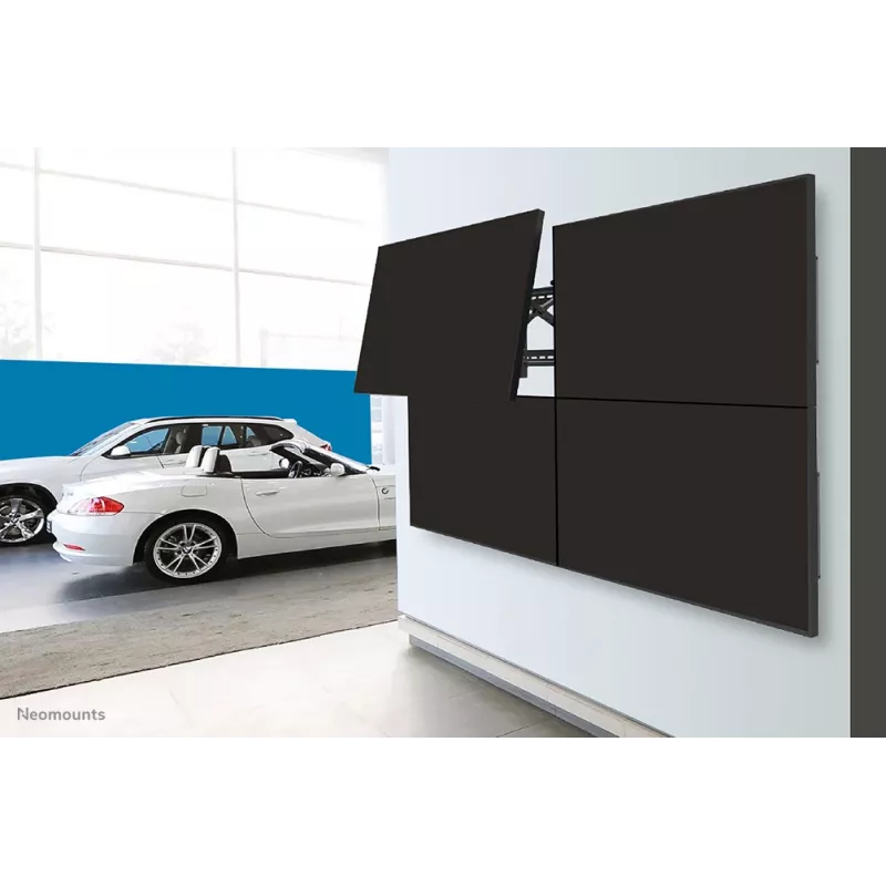Neomounts LED-VW2000 musta videoseinän seinäteline 32-75 tuumaa - pop-out - max 70 kg