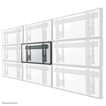 Neomounts LED-VW1000 musta videoseinän seinäteline 40-75 tuumaa - ulosvedettävä - max 50 kg