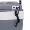 Adler AD 8078 kannettava sähköinen kylmälaukku, 28 l, harmaa/valkoinen