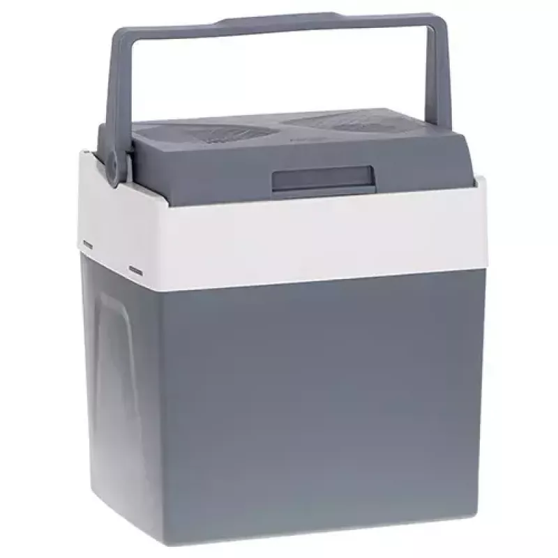 Adler AD 8078 kannettava sähköinen kylmälaukku, 28 l, harmaa/valkoinen