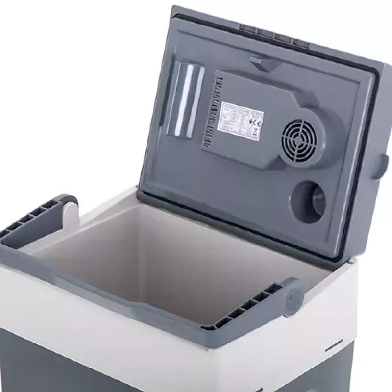 Adler AD 8078 kannettava sähköinen kylmälaukku, 28 l, harmaa/valkoinen