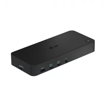 i-tec USB 3.0 / USB-C / Thunderbolt, 3x 4K telakointiasema + Power Delivery 100W