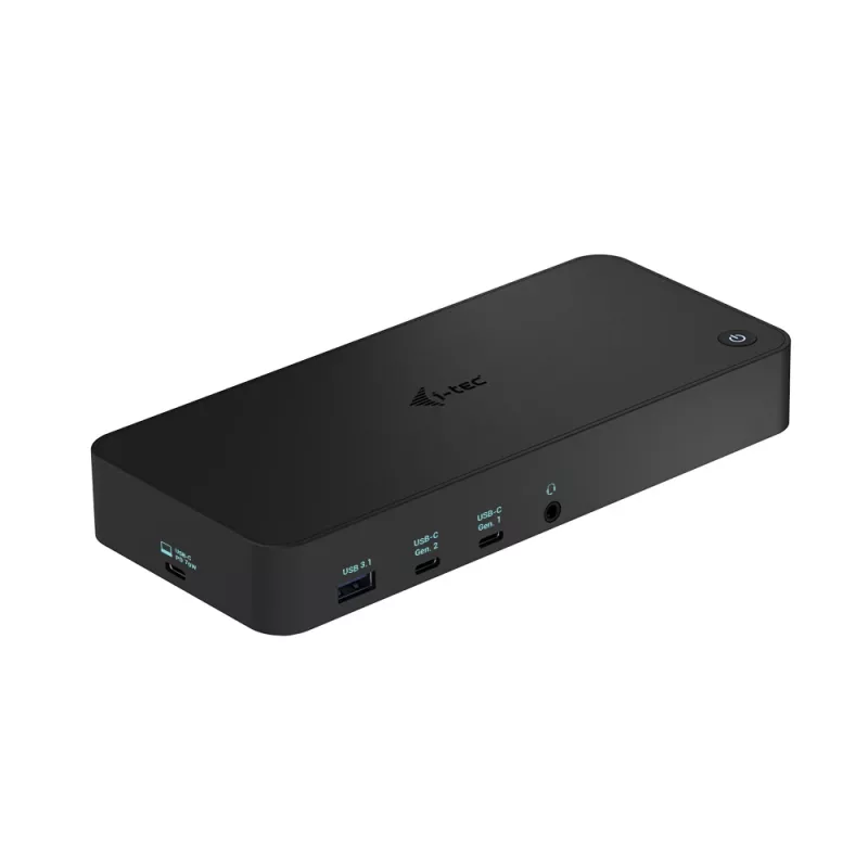 i-tec USB 3.0 / USB-C / Thunderbolt, 3x 4K telakointiasema + Power Delivery 100W
