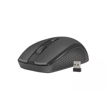 Langaton optinen hiiri NATEC Jay 2 RF — 2,4 GHz, 1600 DPI, molempikätinen, 4 painiketta, musta