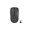 Langaton optinen hiiri NATEC Jay 2 RF — 2,4 GHz, 1600 DPI, molempikätinen, 4 painiketta, musta