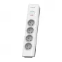 Ylijännitesuoja Philips SPN7040WA/60 4 AC-pistorasiaa 600 J 2 m valkoinen