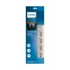 Ylijännitesuoja Philips SPN7040WA/60 4 AC-pistorasiaa 600 J 2 m valkoinen