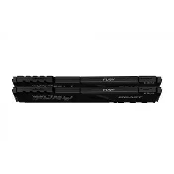 Kingston Technology FURY Beast 16GB 3200MT/s DDR4 CL16 DIMM (2 kpl:n pakkaus) musta