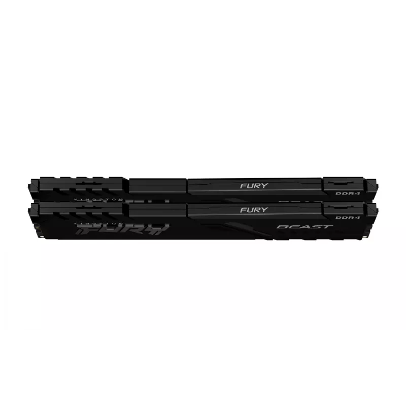 Kingston Technology FURY Beast 16GB 3200MT/s DDR4 CL16 DIMM (2 kpl:n pakkaus) musta