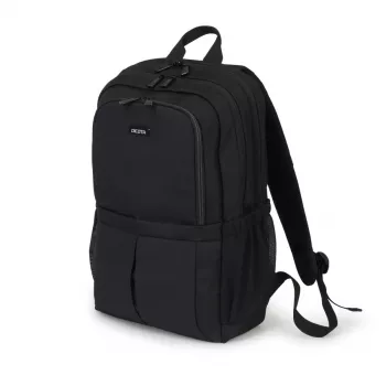 DICOTA Backpack Scale - 13-15.6in kannettavan tietokoneen reppu - musta / 600d kierrätetty PET