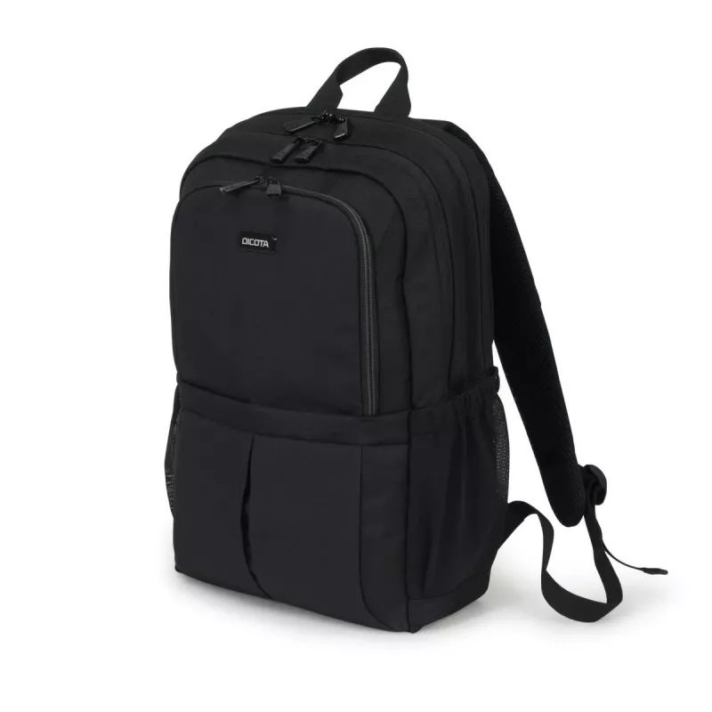 DICOTA Backpack Scale - 13-15.6in kannettavan tietokoneen reppu - musta / 600d kierrätetty PET
