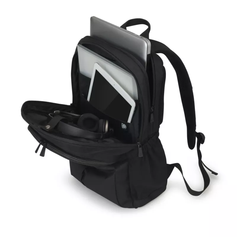 DICOTA Backpack Scale - 13-15.6in kannettavan tietokoneen reppu - musta / 600d kierrätetty PET