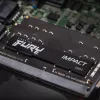 Kingston Technology FURY 16GB 3200MT/s DDR4 CL20 SODIMM (2 kpl:n pakkaus) Impact
