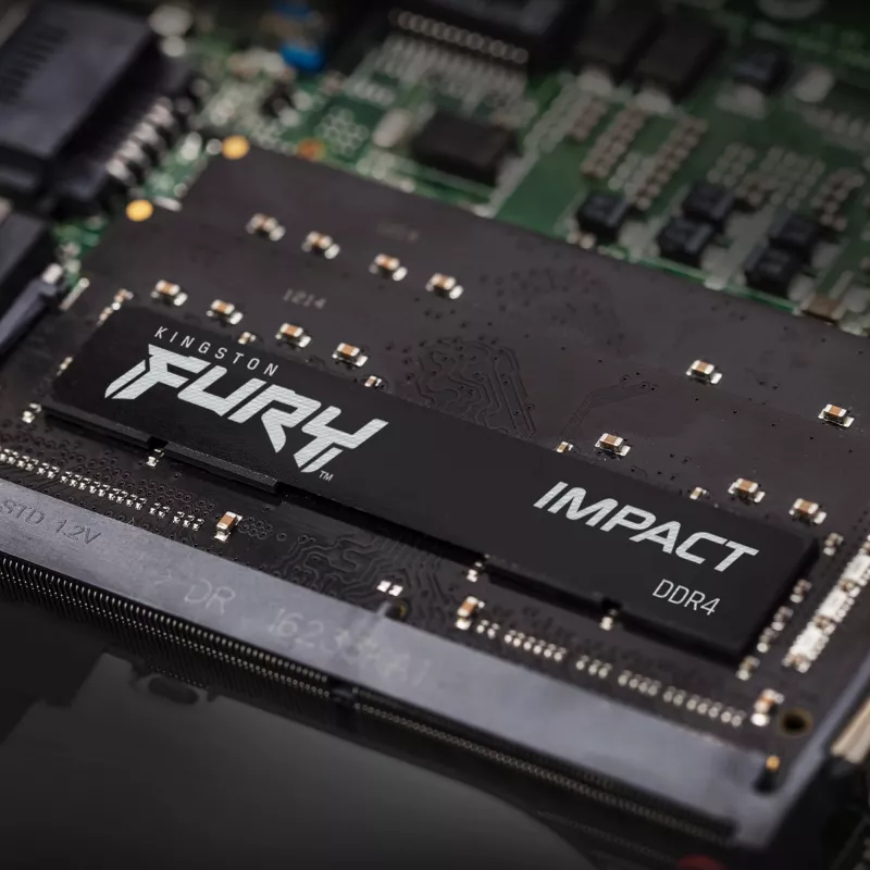 Kingston Technology FURY 16GB 3200MT/s DDR4 CL20 SODIMM (2 kpl:n pakkaus) Impact