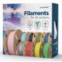 GEMBIRD PLA-PLUS-filamentti, hopea, 1,75 mm, 1 kg