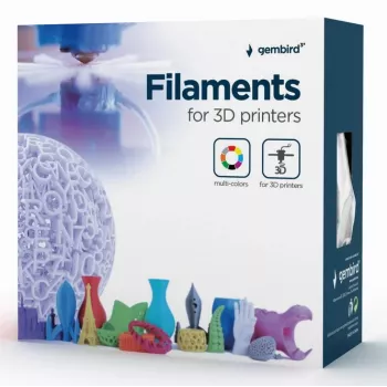 GEMBIRD PLA-PLUS-filamentti, valkoinen, 1,75 mm, 1 kg