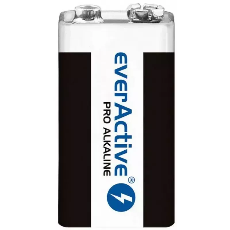 everActive EV6LR61-PRO 9V alkaliparisto 6LR61, 650 mAh, 1 kpl läpipainopakkaus