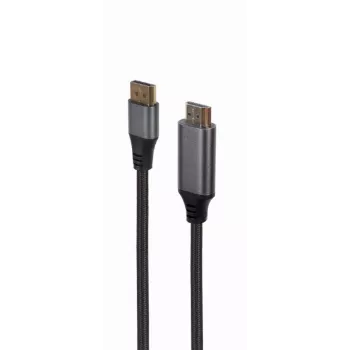Videokaapeli-adapteri Gembird CC-DP-HDMI-4K-6 — DisplayPort - HDMI tyyppi A, 1,8 m, 4K, musta