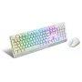 Pelit-näppäimistö- ja hiiripaketti MSI VIGOR GK30 COMBO WHITE