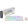 Pelit-näppäimistö- ja hiiripaketti MSI VIGOR GK30 COMBO WHITE