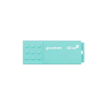 USB-muistitikku GOODRAM UME3 32 GB USB Type-A 3.2 Gen 1 — turkoosi, 60 MB/s luku, 20 MB/s kirjoitus