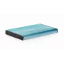 HDD-kotelo Gembird EE2-U3S-3-B — 2,5 tuuman Single-Bay, SATA, Mini‑USB A, jopa 7 TB, sininen