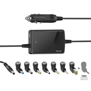 Hama ohut & Light kannettava tietokone musta savukkeensytytin auto