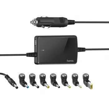 Hama ohut & Light kannettava tietokone musta savukkeensytytin auto