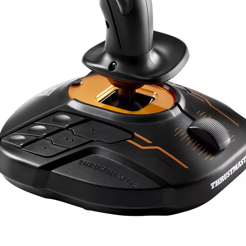 Thrustmaster T.16000M FCS SPACE SIM DUO musta, oranssi USB joystick analoginen / digitaalinen PC