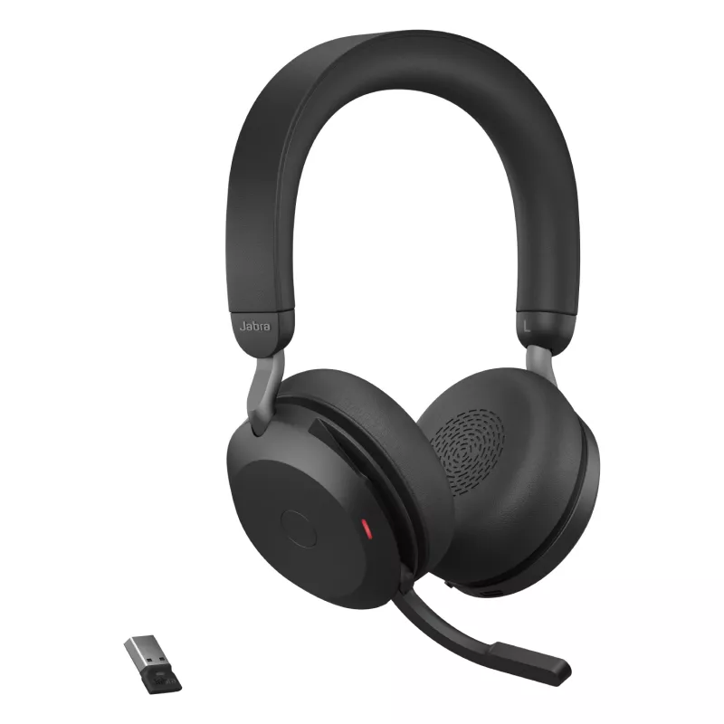 Jabra Evolve2 75 - USB-A UC - musta