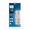 Philips SPN7060WA/60 ylijännitesuoja valkoinen 6 AC-pistorasiaa 2 m