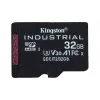 Kingston Technology 32GB microSDHC Industrial C10 A1 pSLC -kortti + SD-sovitin