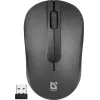 Langaton optinen hiiri DEFENDER HIT MM-495 RF, molempikätinen, 1600 DPI, USB RF -vastaanotin, musta