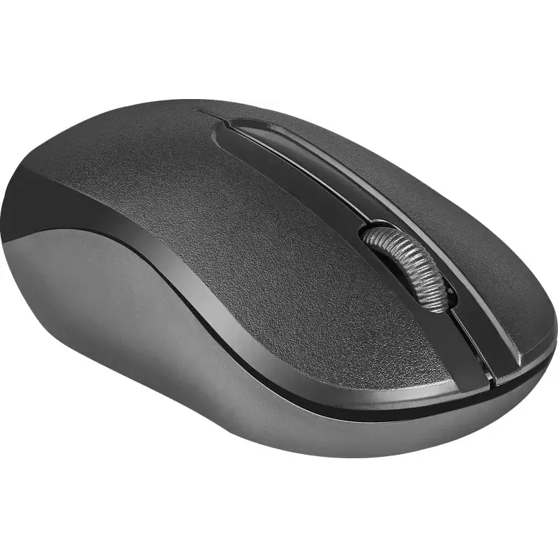 Langaton optinen hiiri DEFENDER HIT MM-495 RF, molempikätinen, 1600 DPI, USB RF -vastaanotin, musta
