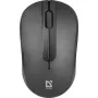 Langaton optinen hiiri DEFENDER HIT MM-495 RF, molempikätinen, 1600 DPI, USB RF -vastaanotin, musta