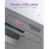 ICY BOX IB-HUB1701-C3 USB 3.2 Gen 1 (3.1 Gen 1) Type-B 5000 Mbit/s antrasiitti