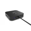 i-tec USB-C HDMI DP -telakointiasema Power Delivery 100 W