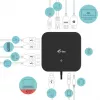 i-tec USB-C HDMI DP -telakointiasema Power Delivery 100 W