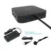 i-tec USB-C HDMI DP -telakointiasema Power Delivery 100 W + yleislaturi 100 W