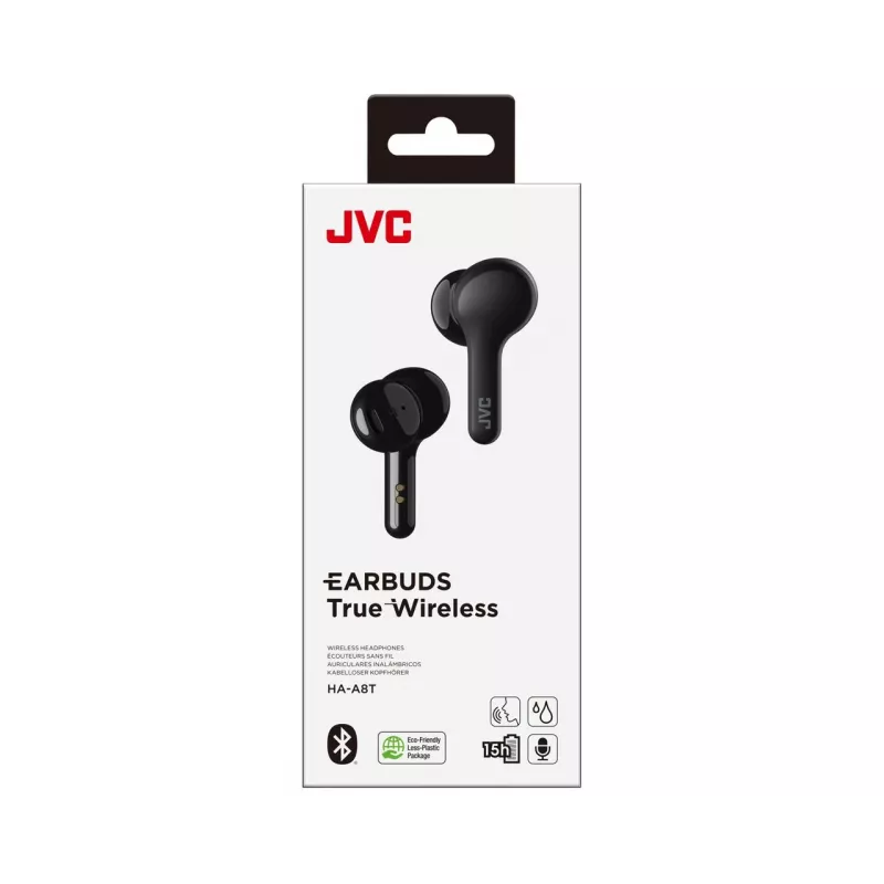 JVC HA-A8T-B kuulokkeet True Wireless Stereo (TWS) In-Ear musiikki musta