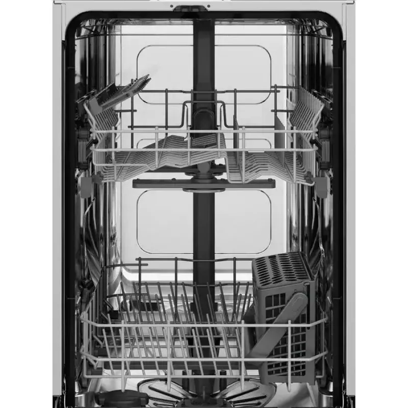 Kalusteisiin asennettava astianpesukone Electrolux EEA12100L — 9 astiastoa, 49 dB, 45 cm ohut