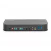 DIGITUS KVM-kytkin, 2x1 DP, DP/HDMI Out, USB 4Kx2K@60Hz