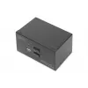 DIGITUS KVM-kytkin, 2 porttia, kahden näytön tuki, 4K, HDMI