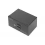 DIGITUS KVM-kytkin, 2 porttia, kahden näytön tuki, 4K, HDMI