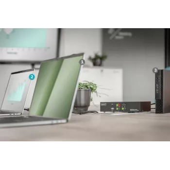 KVM-kytkin Digitus 4 porttia yhden näytön 4K HDMI